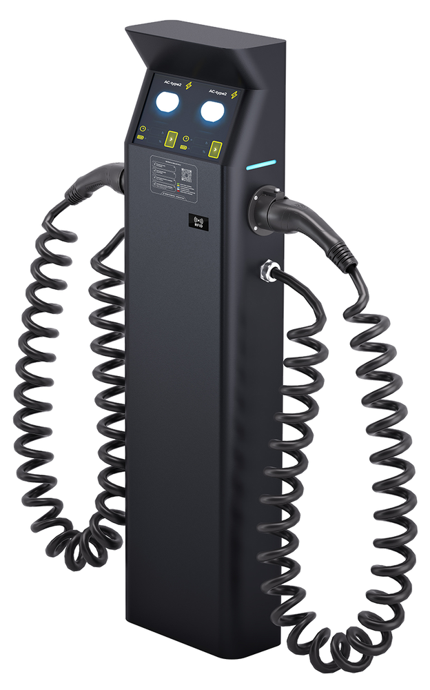 EVB 2M Neo AC dubbel pelarladdare