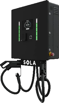SOLA Wall-E Box DC väggmonterad snabbladdare